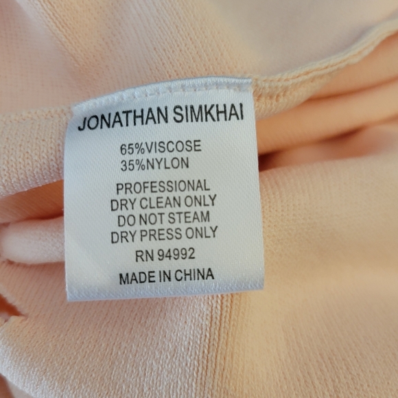 Jonathan Simkhai Peplum Top Size XS - Picture 5 of 7